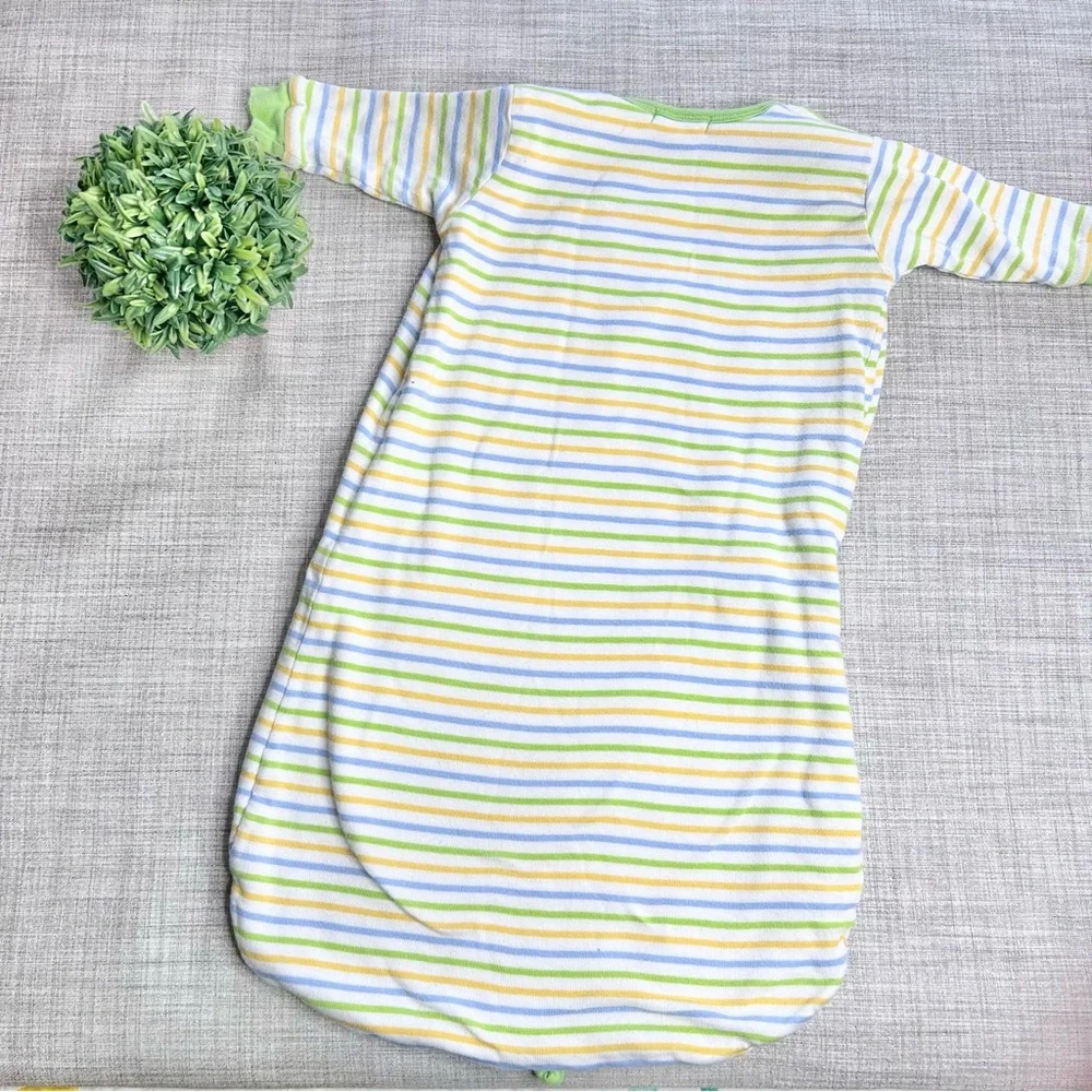 Under the Nile 💯% organic Egyptian cotton long sleeve sleep sack, 0-6 months